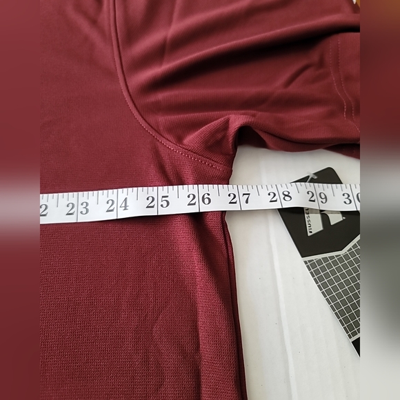 Russell Maroon Virginia Tech Hokies NCAA Classic Dot Mesh Polo Shirt Men's 2XL. - Picture 5 of 6